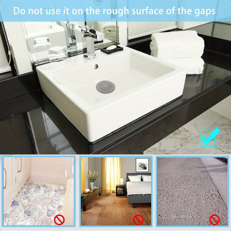 2 Pack Shower Drain Hair Catcher Silicone Drain Cover with Suction Cup Shower Drain Protector Drain Strainer Hair Stopper for Kitchen Bathroom Bathtub Sink New Black 2Pack